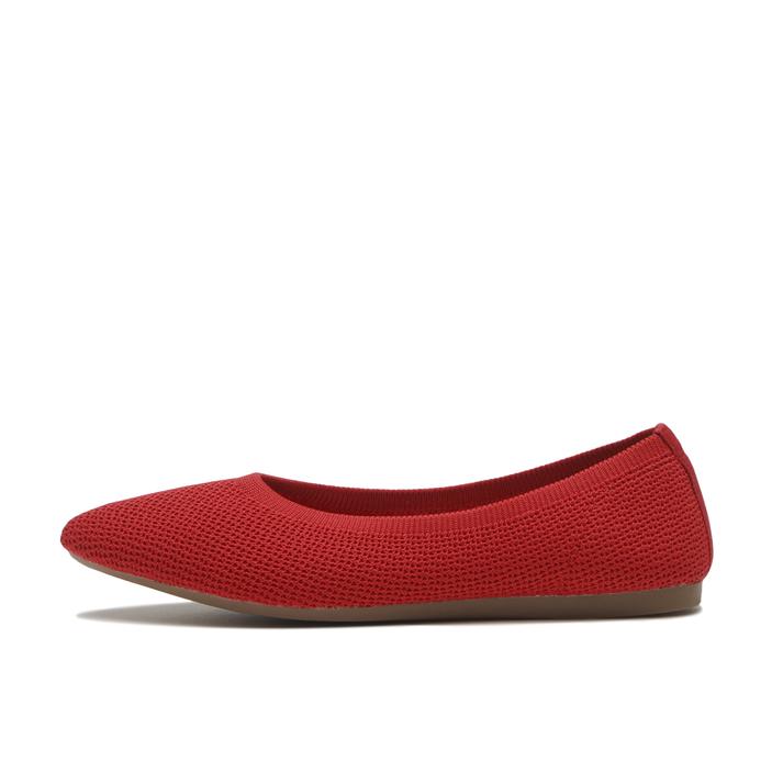 ���f�B�[�X �yABC SELECT�z �G�[�r�[�V�[�Z���N�g CL POINTED KNIT �|�C���e�b�h�j�b�g�p���v�X W5073 RED