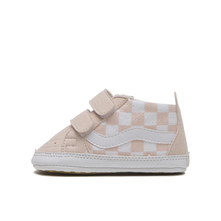 VANS �X�P�[�g�n�C PINK/WHT CHECK