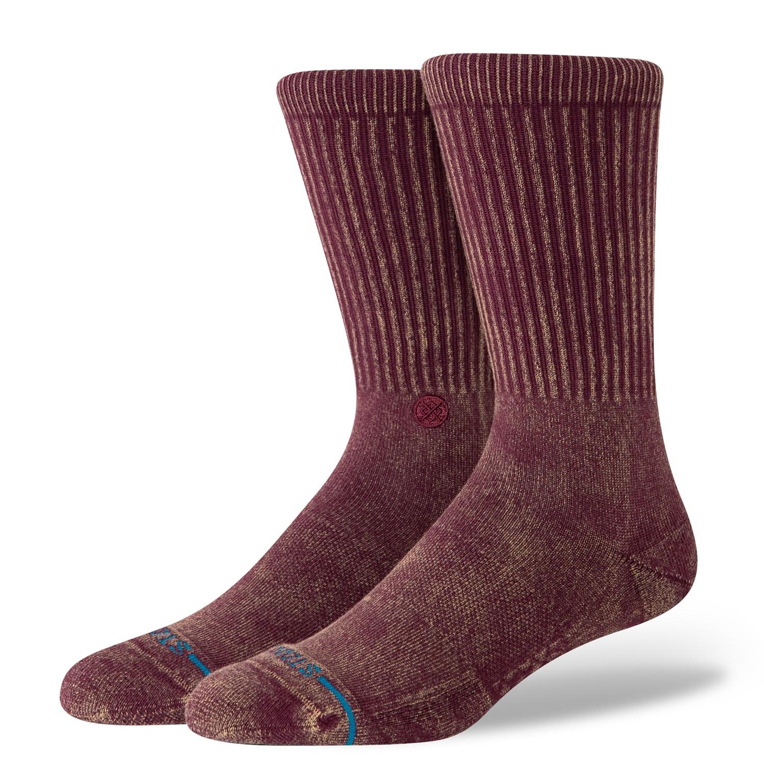  STANCE SOCKS ICON DYED CREW画像1