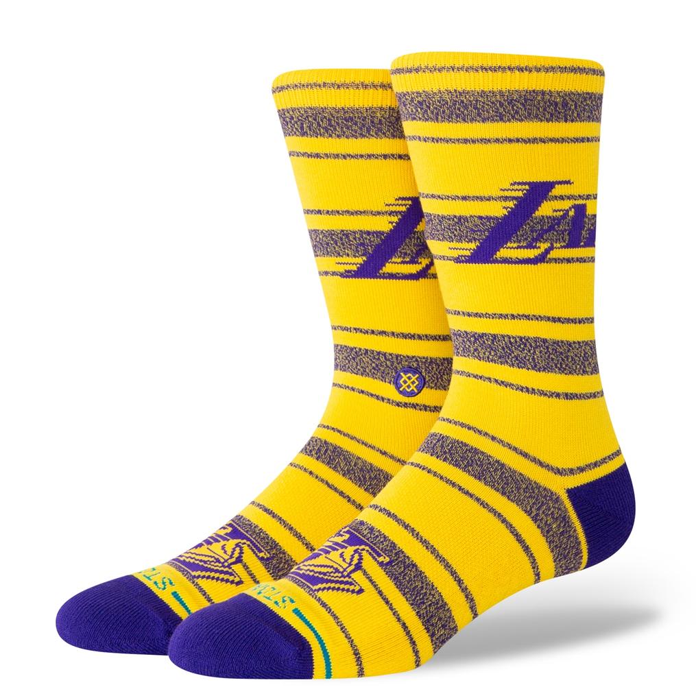  STANCE SOCKS STANCE SOCKS Lakers Homesick Crew画像1
