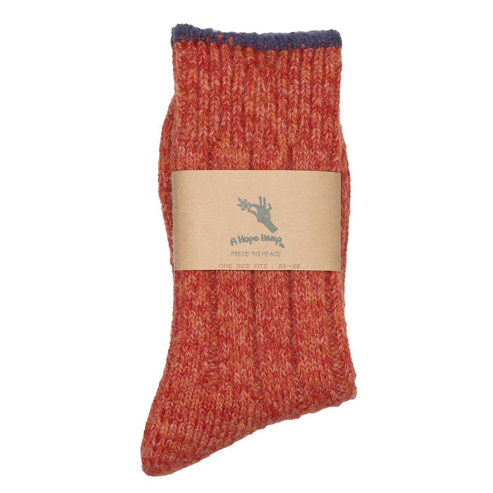  A HOPE HEMP A HOPE HEMP Mix Crew Wool画像1