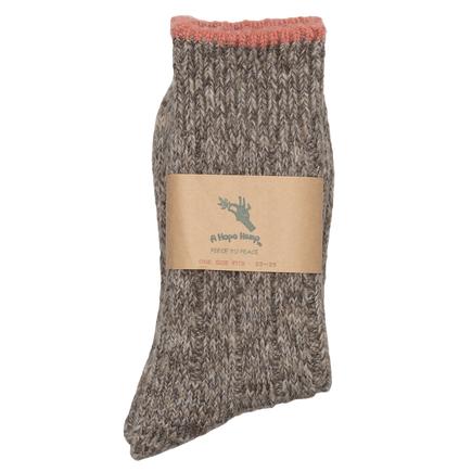 A HOPE HEMP ミックスクルーウール