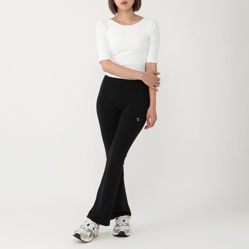 モデル：161cm / 着用サイズ：S XEXYMIX XEXYMIX Xella Intention Flare Leggings Long画像2