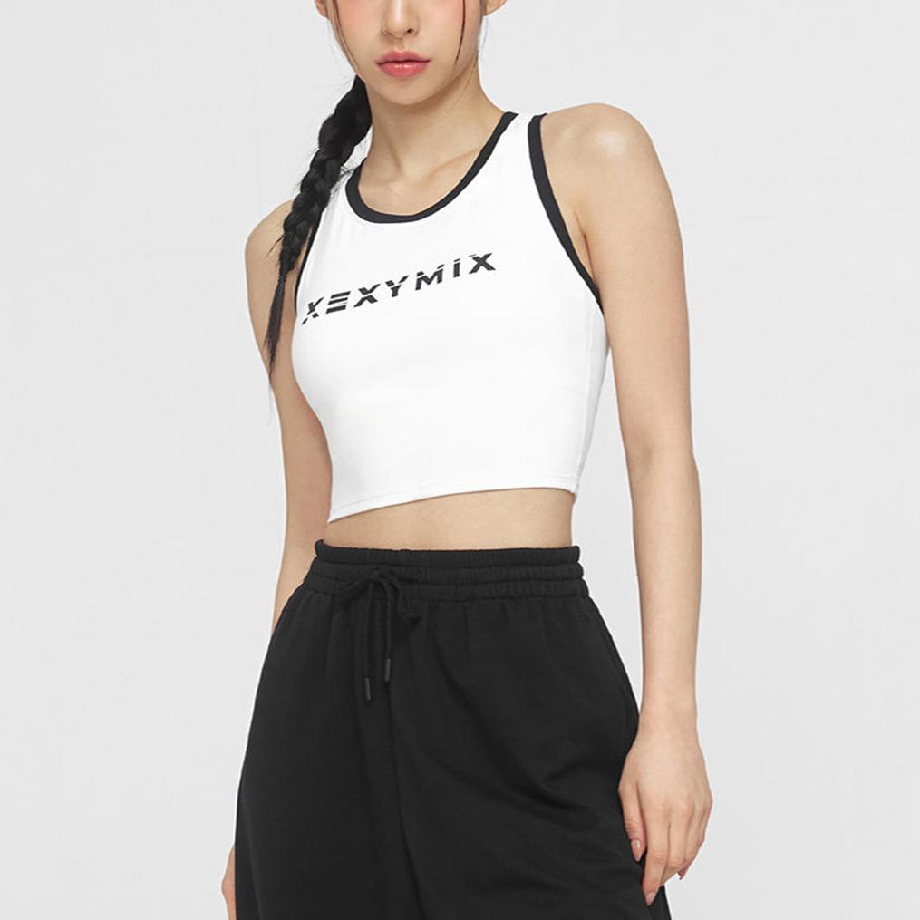  XEXYMIX XEXYMIX Sporty Logo Bra Top画像2