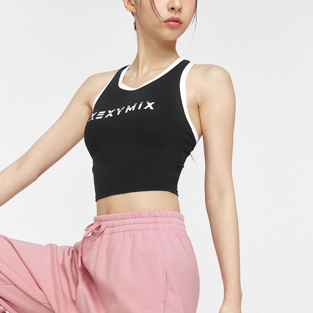  XEXYMIX XEXYMIX Sporty Logo Bra Top画像4