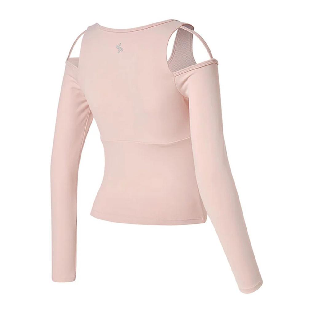  XEXYMIX XEXYMIX Comfort Up Shoulder Cut L/S Bra Top画像7