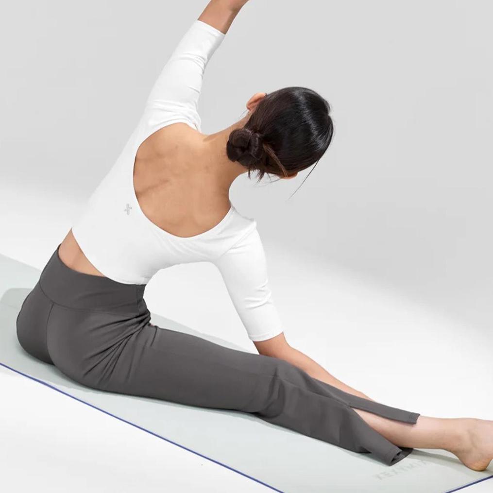  XEXYMIX XEXYMIX Open Back Half Sleeve Bra Top画像8