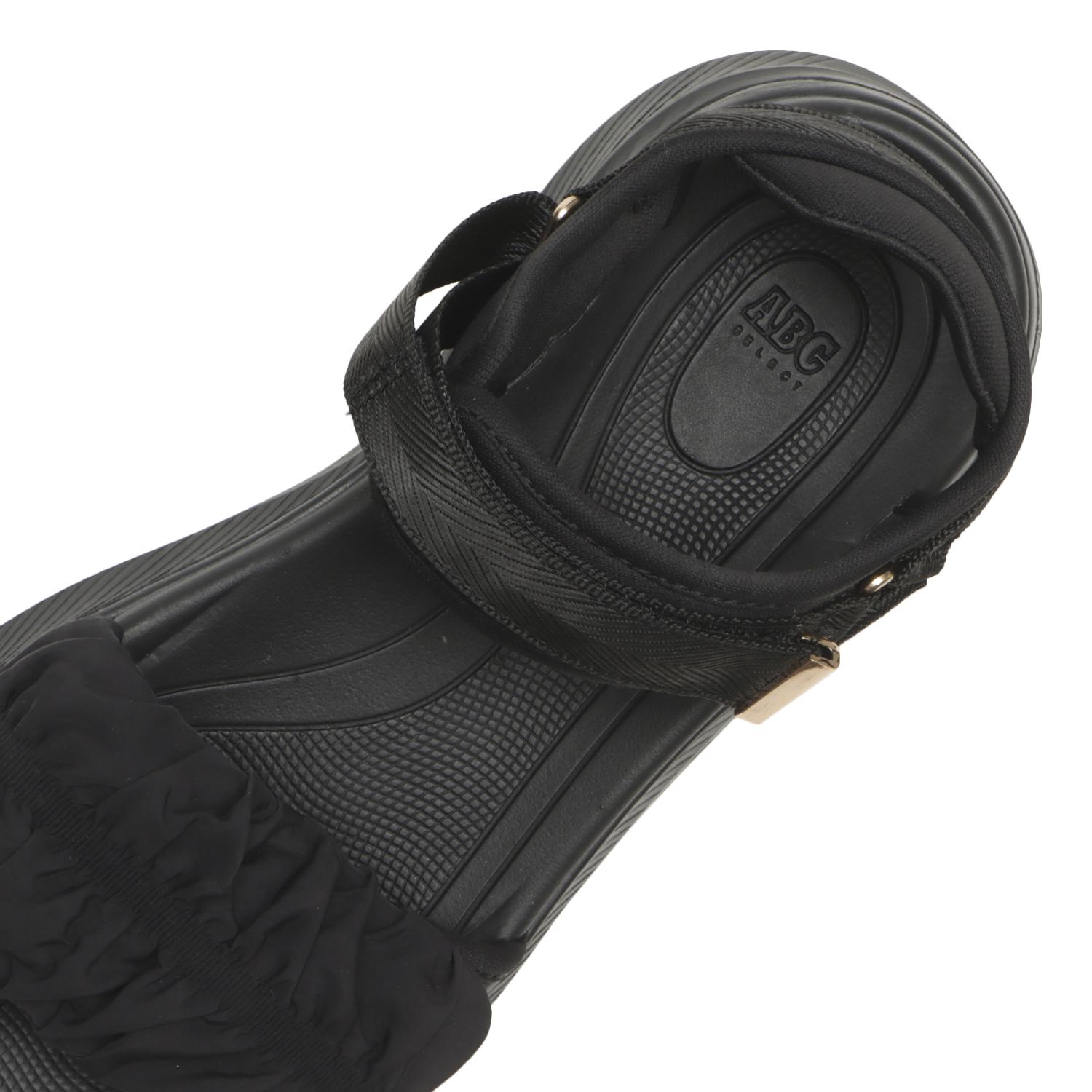 サンダルちゃん(プロフ確認お願いします) 内側テール分 レディース 【ABC SELECT】 エービーシーセレクト CL CHIFFON SANDAL