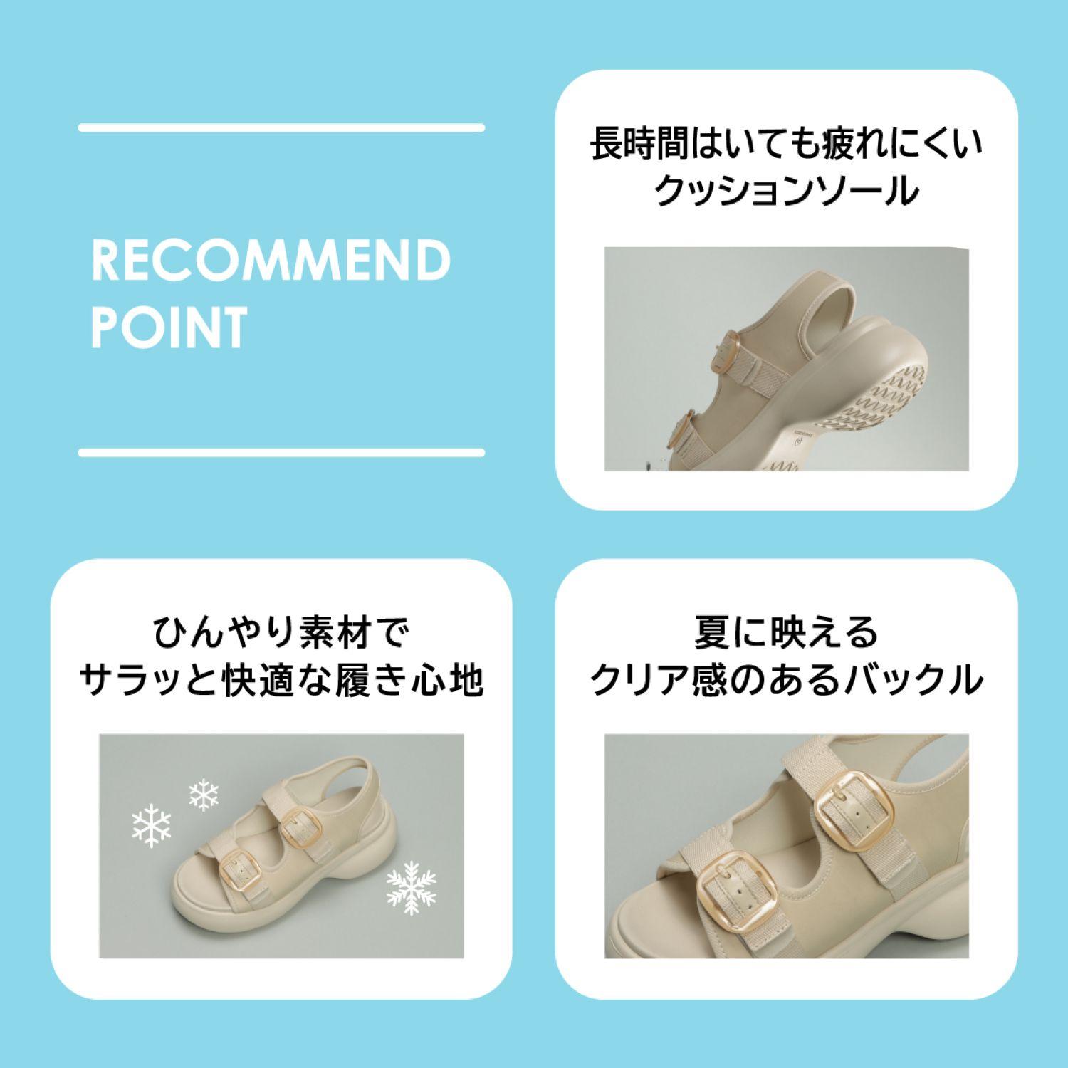 レディース 【ABC SELECT】 エービーシーセレクト CL VL 2BUCKLE