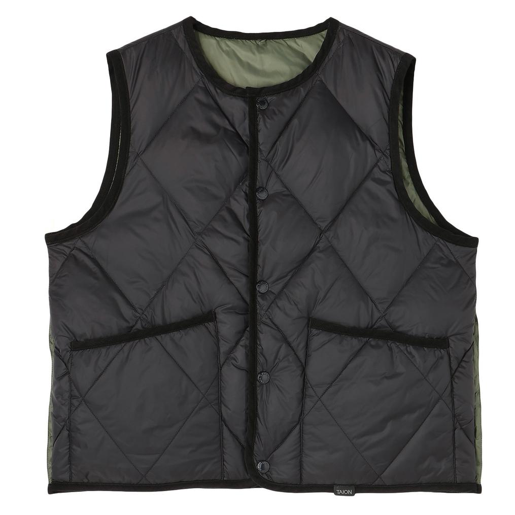  TAION TAION W's Reversible Down Vest OSHMAN'S SMU画像1