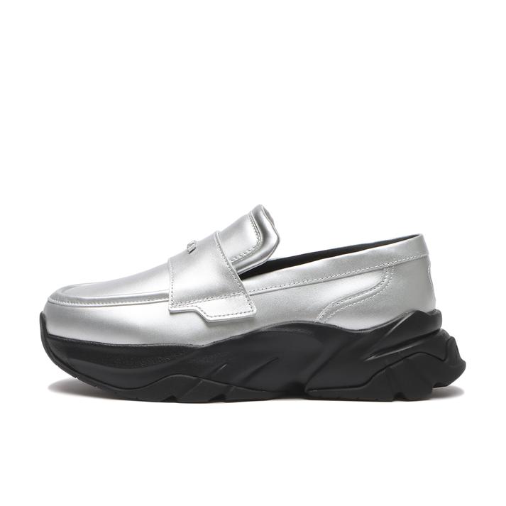 PUMA LOAFYR METALIC *01SILVER/BK
