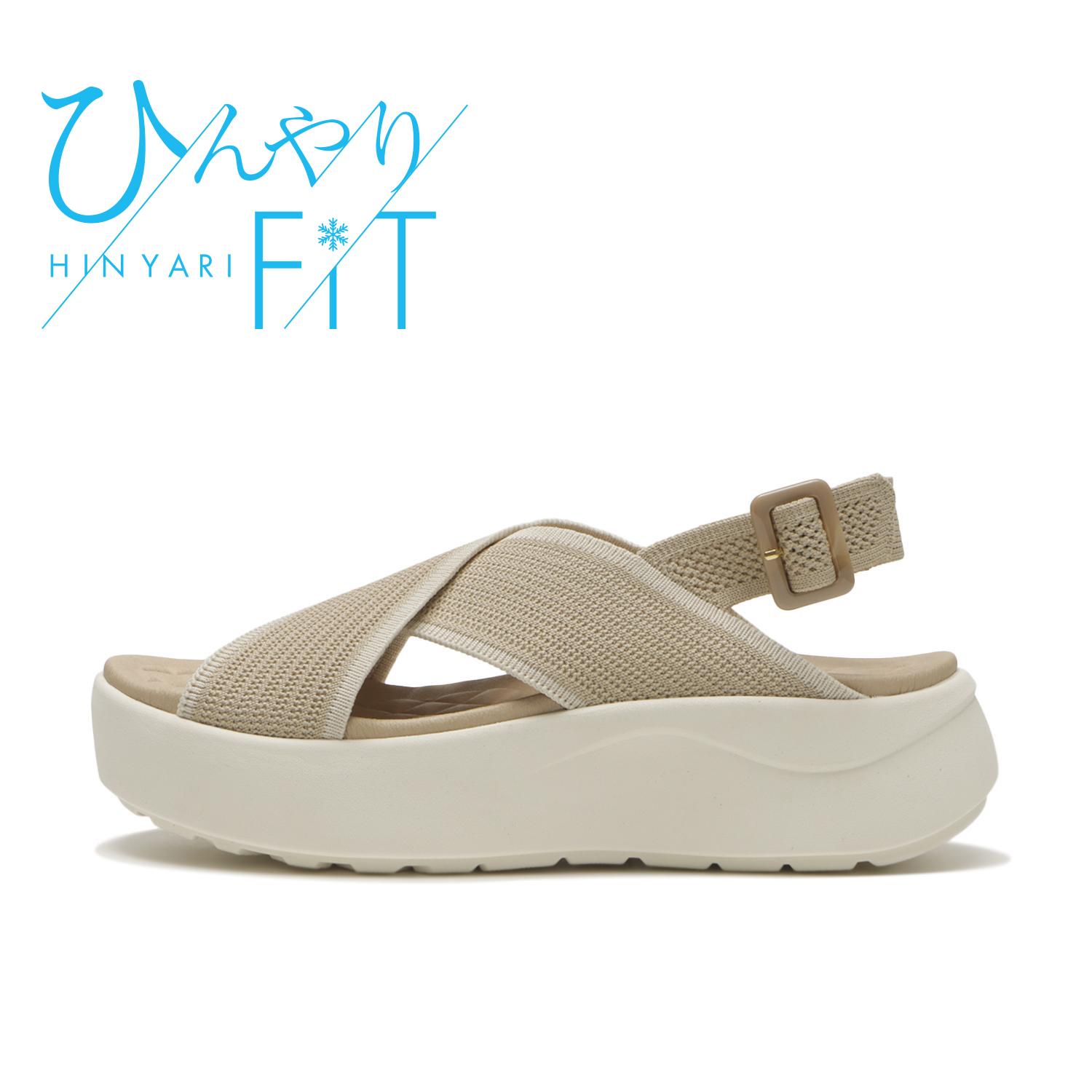 ABC Select CL Cross Knit Sandal 5 W2068 Beige — photo 1 of 8
