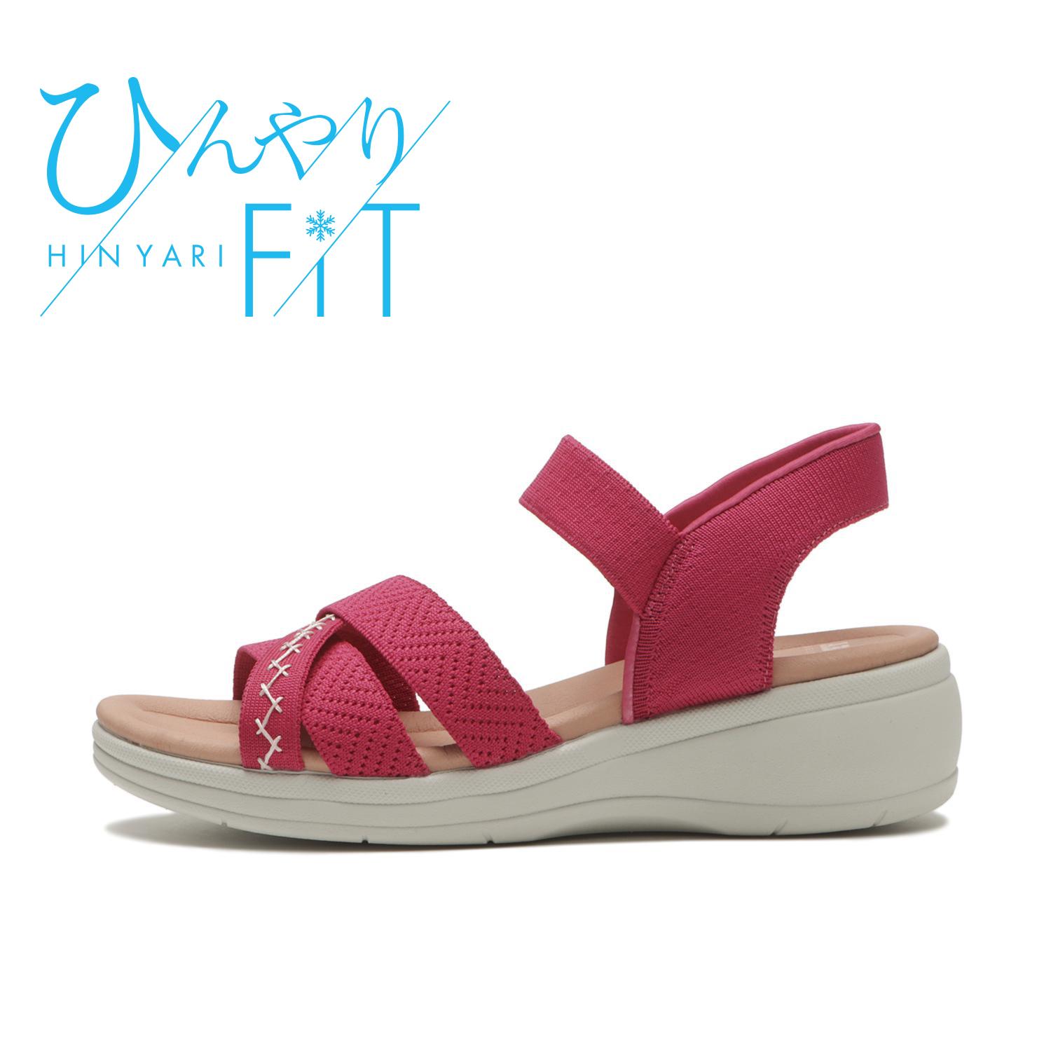 レディース 【ABC SELECT】 エービーシーセレクト CL KNIT SANDAL 5.5