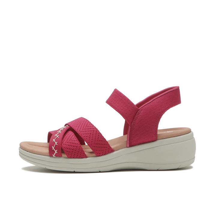 ���f�B�[�X �yABC SELECT�z �G�[�r�[�V�[�Z���N�g CL KNIT SANDAL 5.5 �j�b�g�T���_�� 5.5 W2069 PINK S(22.5-23cm)
