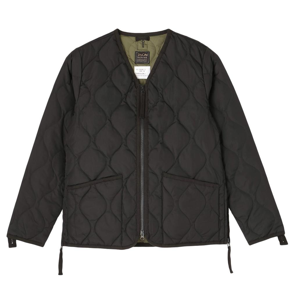  TAION TAION Military V-Neck Zip Down Jacket画像1