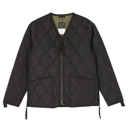 TAION ミリタリー Vネックジップダウンジャケット