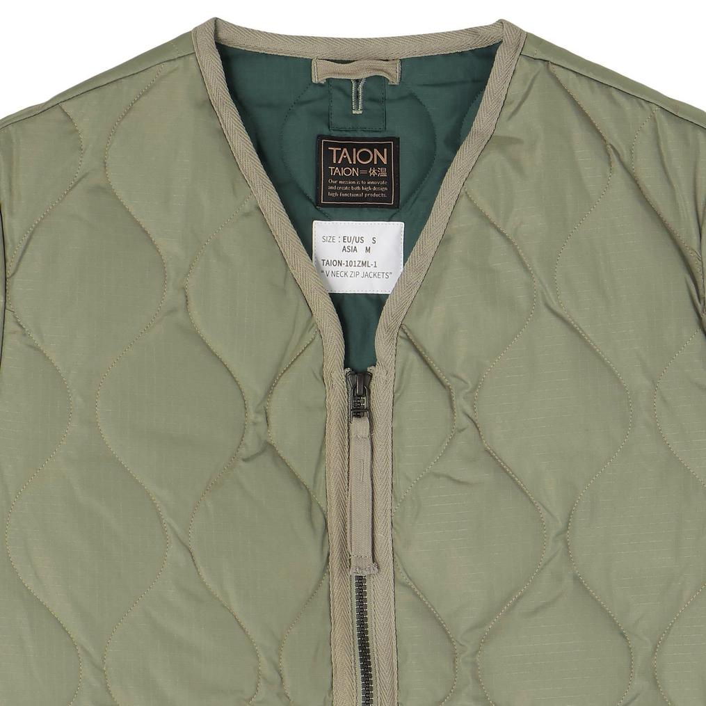  TAION TAION Military V-Neck Zip Down Jacket画像2
