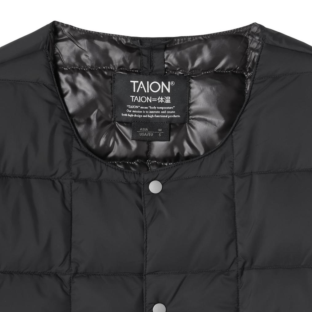  TAION TAION Basic Crewneck Button Innerdown Jacket画像2