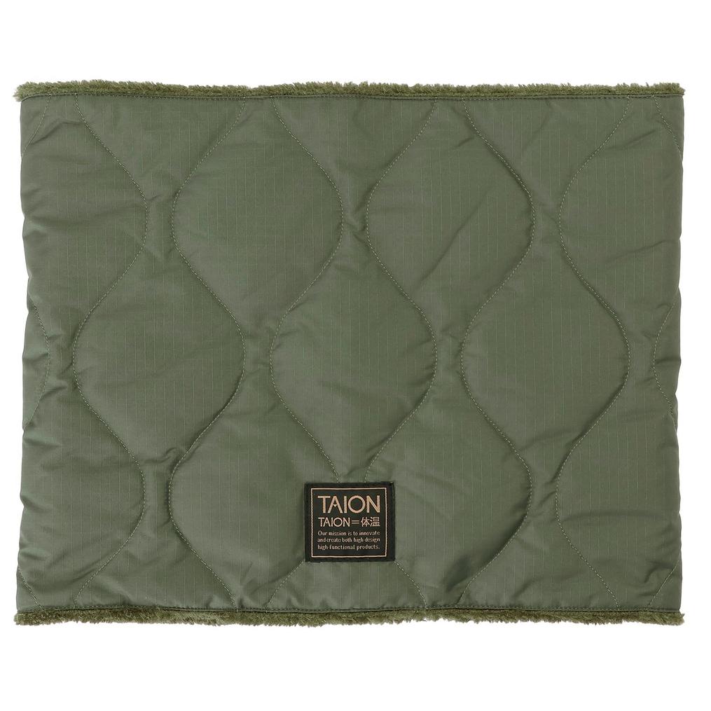 TAION TAION Military Reversible Down Neck Warmer画像1