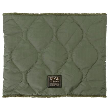 TAION ミリタリーリバーシブルダウンネックウォーマー