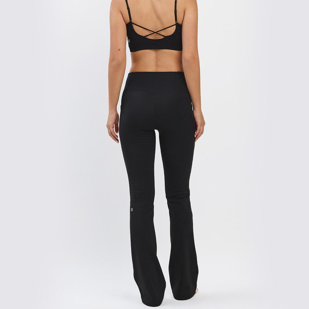  ITZON ITZON Cut & Sew Flare Leggings画像6