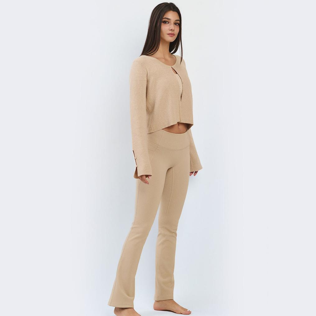  ITZON ITZON Flare Fit Leggings画像8