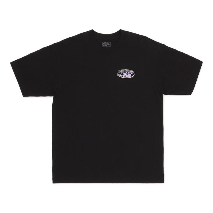 VANS �V���[�g�X���[�u BLACK