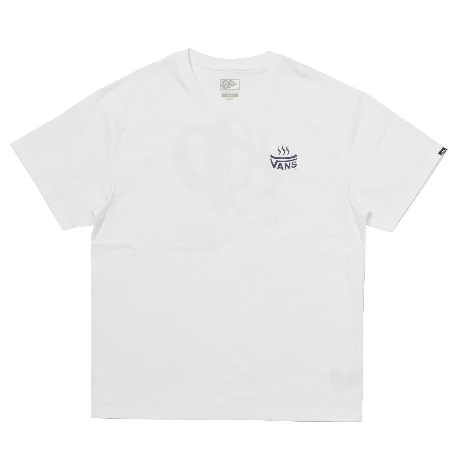 	�yVANS�z ���@���Y NOREN SS TEE �V���[�g�X���[�u VN0011Y6WHT ABC-MART���� WHITE