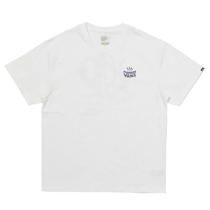 VANS �V���[�g�X���[�u WHITE