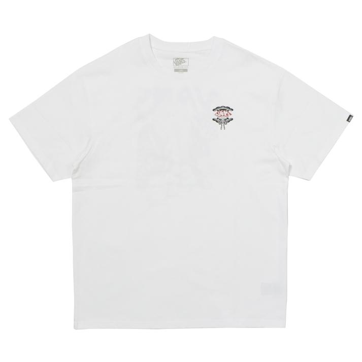 VANS �V���[�g�X���[�u WHITE