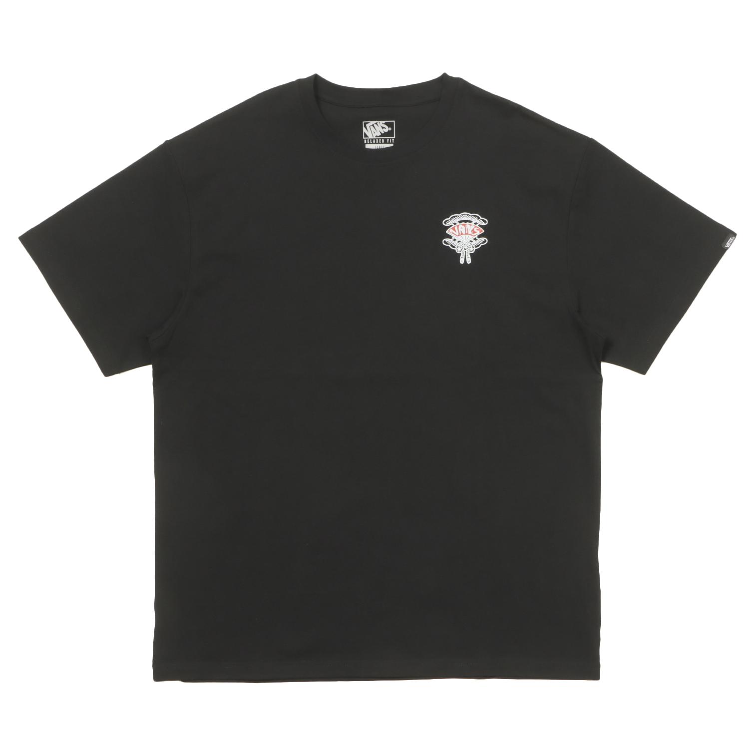�yVANS�z ���@���Y KABUKI 2.0 SS TEE �V���[�g�X���[�u VN0011YBBLK ABC-MART���� BLACK
