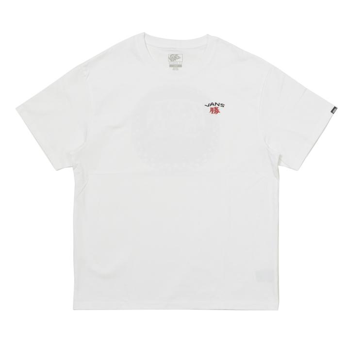 VANS �V���[�g�X���[�u WHITE