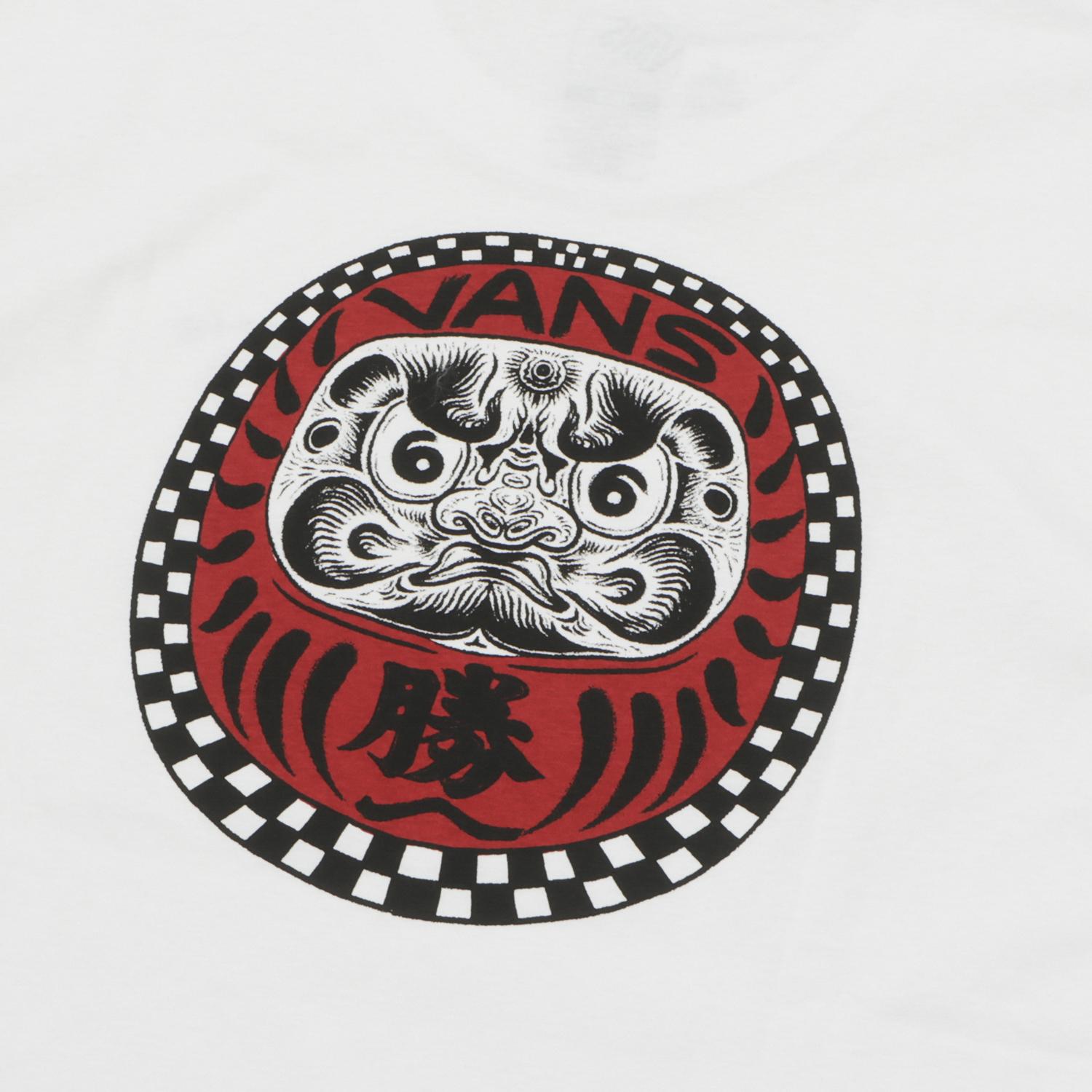 VANS】 ヴァンズ DARUMA 2.0 SS TEE ショートスリーブ VN0011Y9WHT ABC