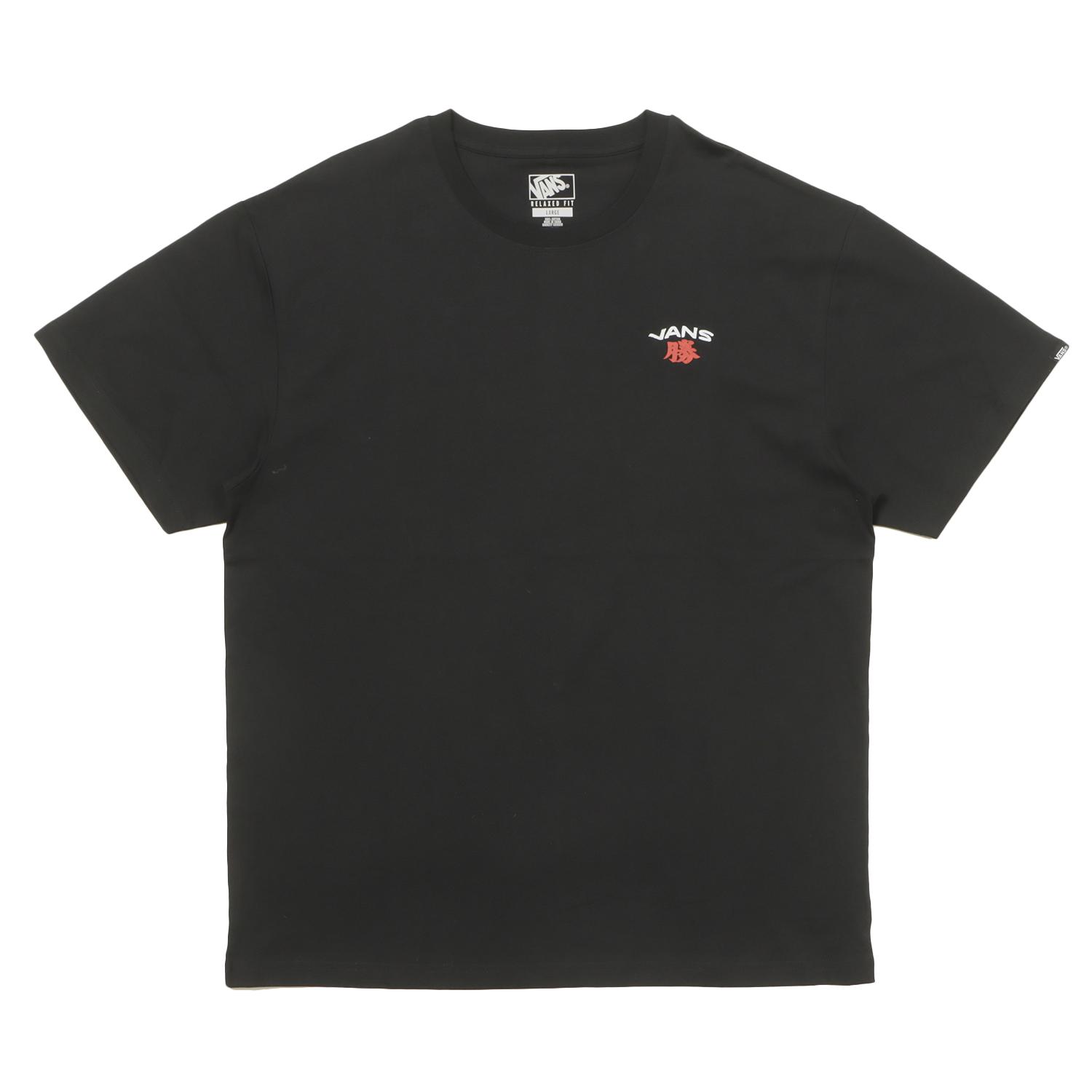 �yVANS�z ���@���Y DARUMA 2.0 SS TEE �V���[�g�X���[�u VN0011Y9BLK ABC-MART���� BLACK