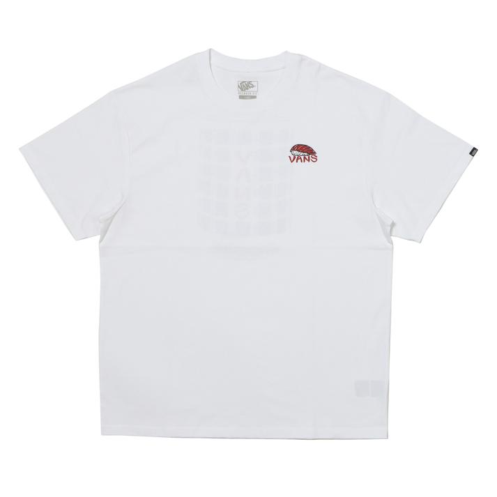 VANS �V���[�g�X���[�u WHITE
