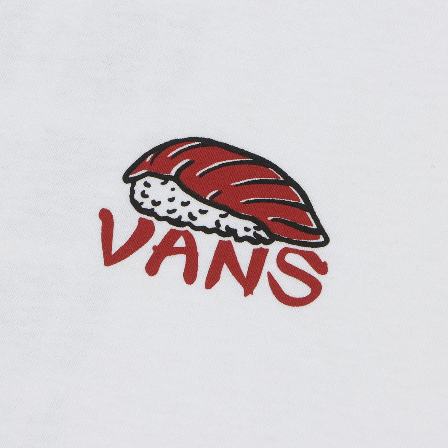 VANS】 ヴァンズ SUSHI TEE CUP SS TEE ショートスリーブ VN0011YAWHT