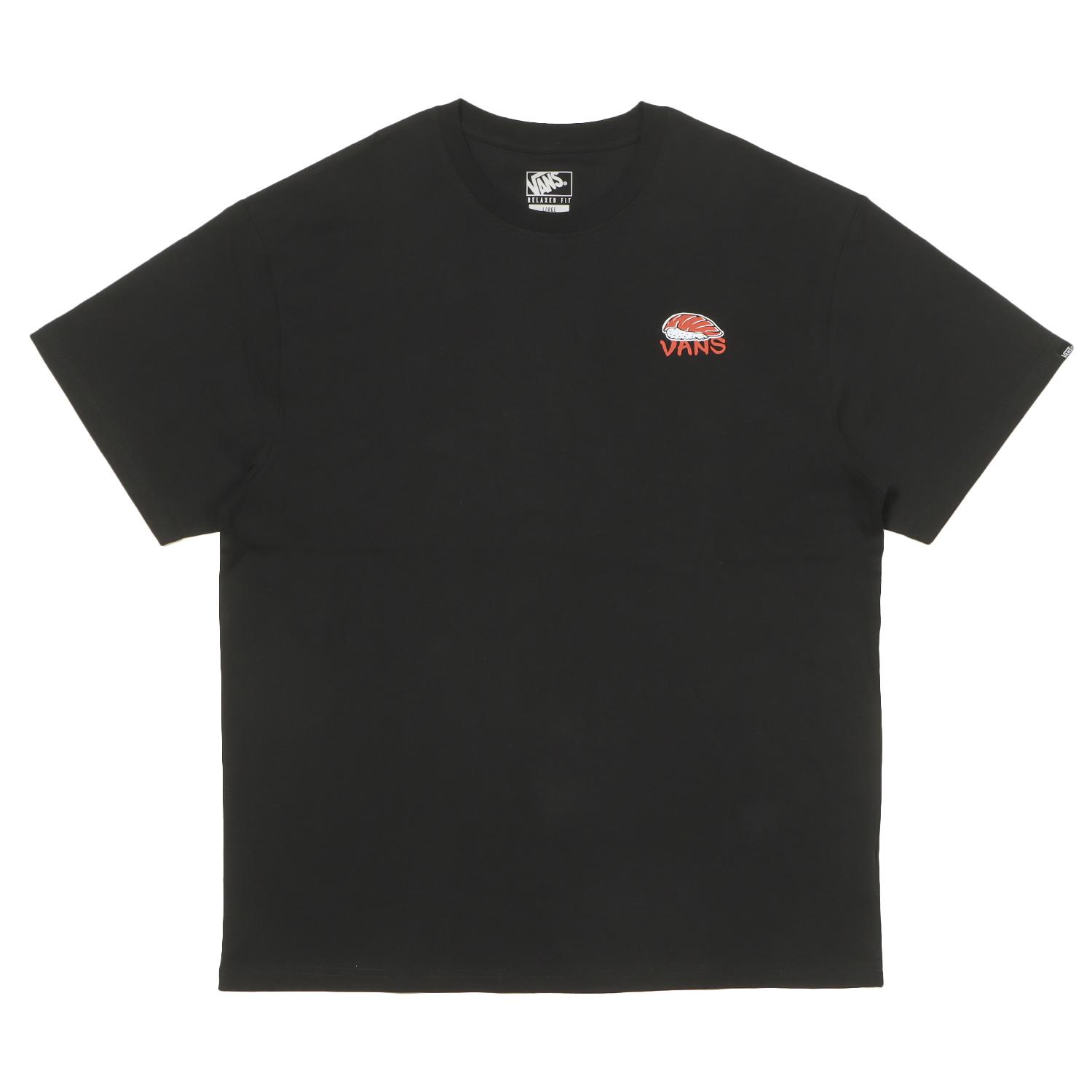 �yVANS�z ���@���Y SUSHI TEE CUP SS TEE �V���[�g�X���[�u VN0011YABLK ABC-MART���� BLACK