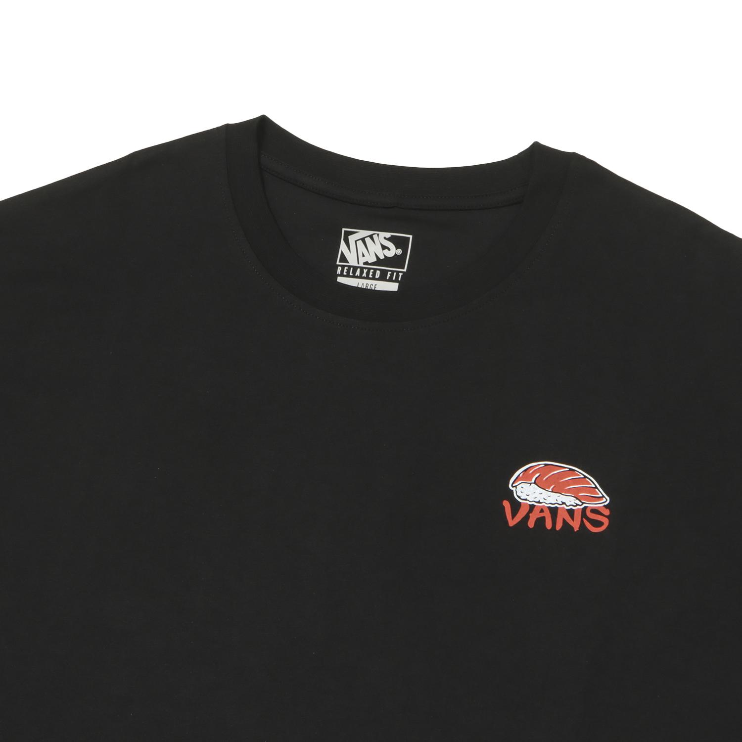 VANS】 ヴァンズ SUSHI TEE CUP SS TEE ショートスリーブ VN0011YABLK
