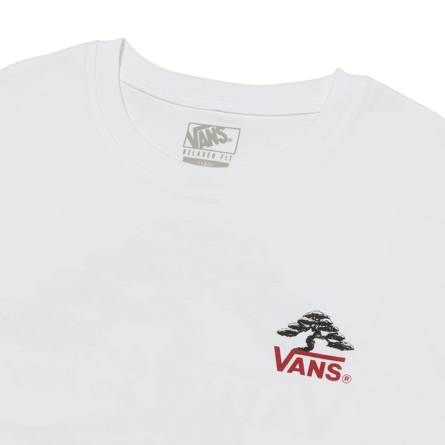 VANS】 ヴァンズ BONSAI SS TEE ショートスリーブ VN0011Y8WHT ABC