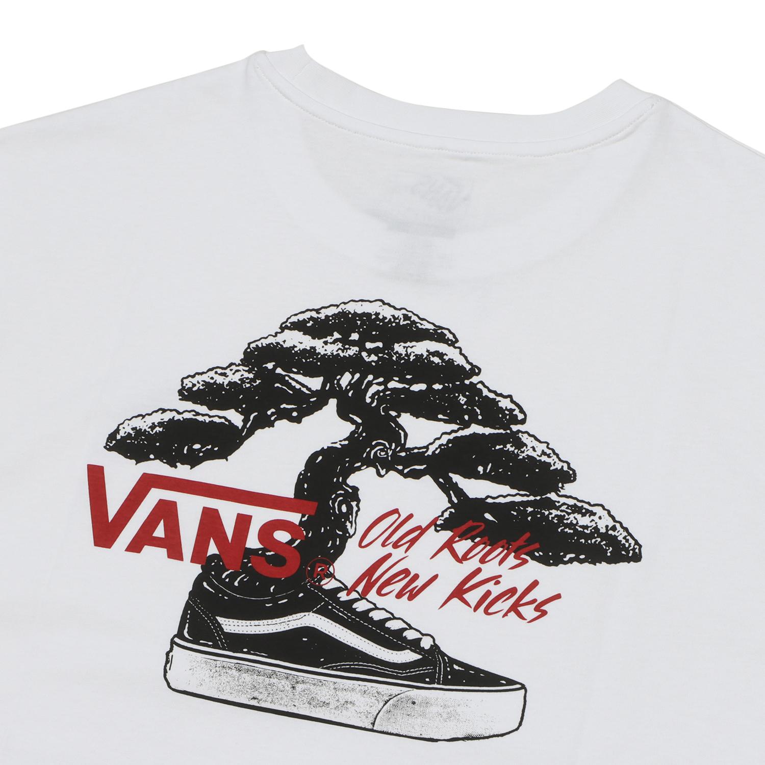 VANS】 ヴァンズ BONSAI SS TEE ショートスリーブ VN0011Y8WHT ABC