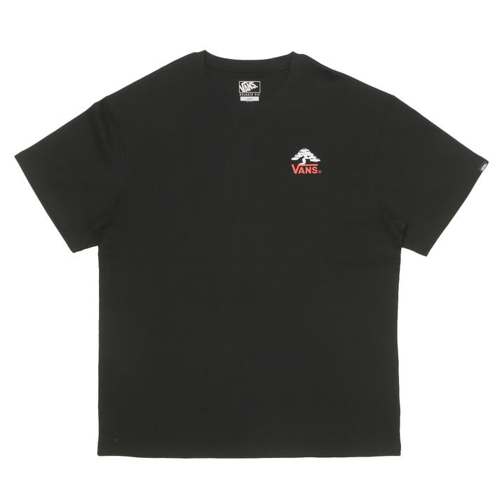 VANS �V���[�g�X���[�u BLACK