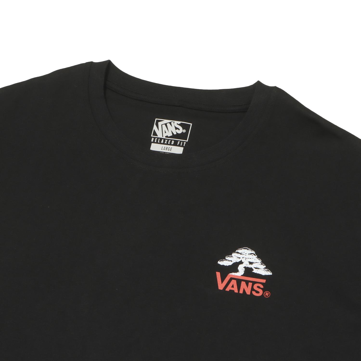 VANS】 ヴァンズ BONSAI SS TEE ショートスリーブ VN0011Y8BLK ABC