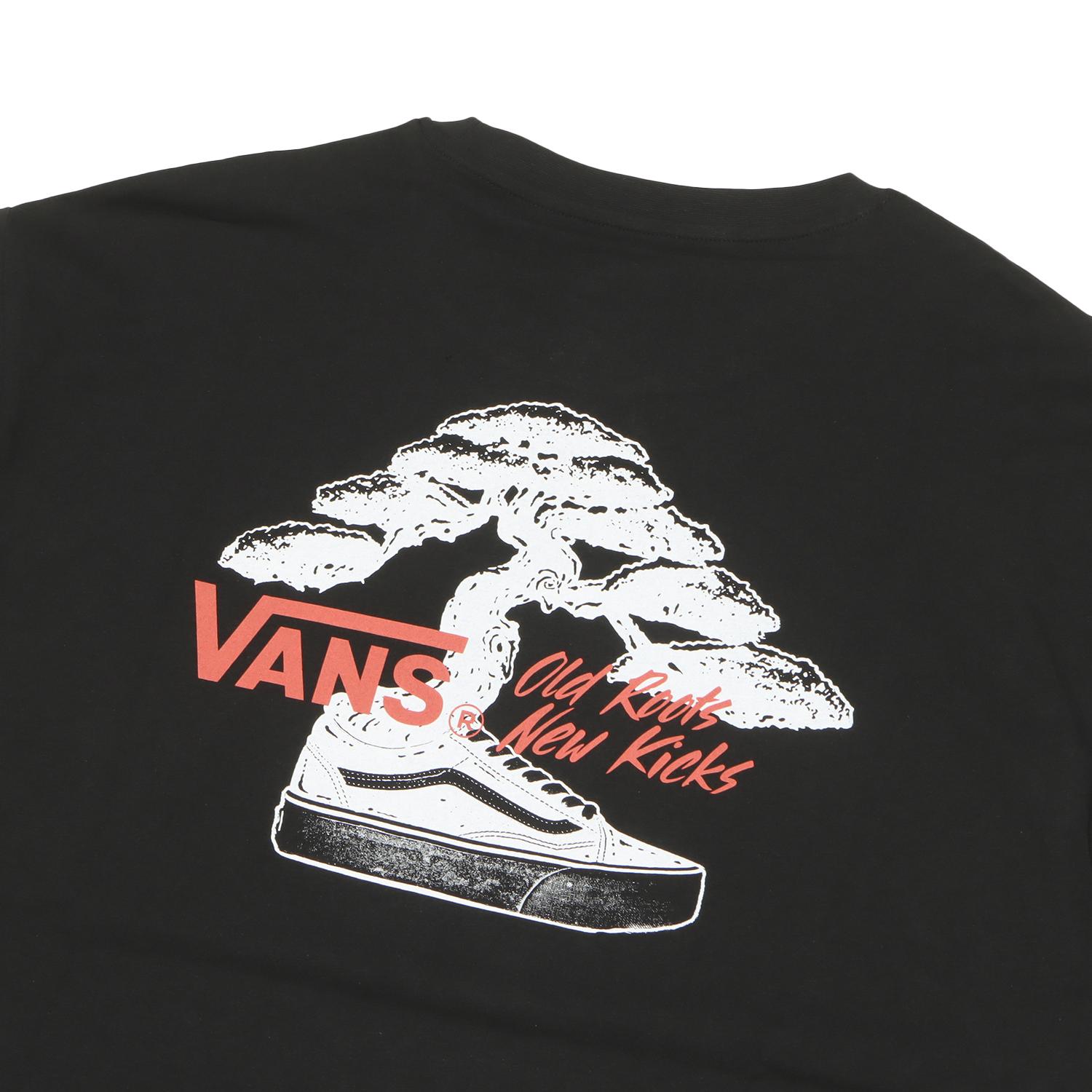 VANS】 ヴァンズ BONSAI SS TEE ショートスリーブ VN0011Y8BLK ABC
