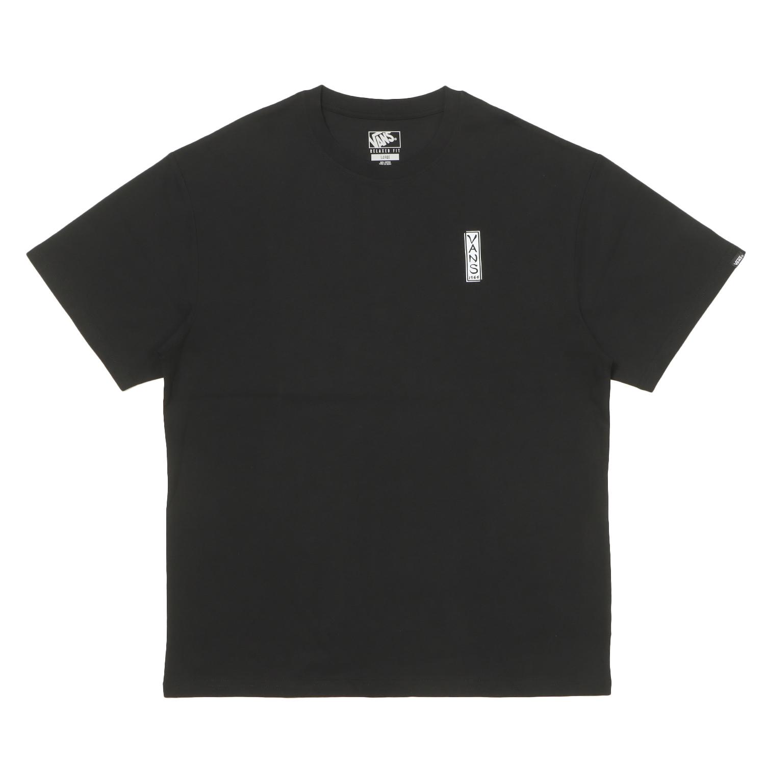 �yVANS�z ���@���Y NINJA SS TEE �V���[�g�X���[�u VN0011YDBLK ABC-MART���� BLACK