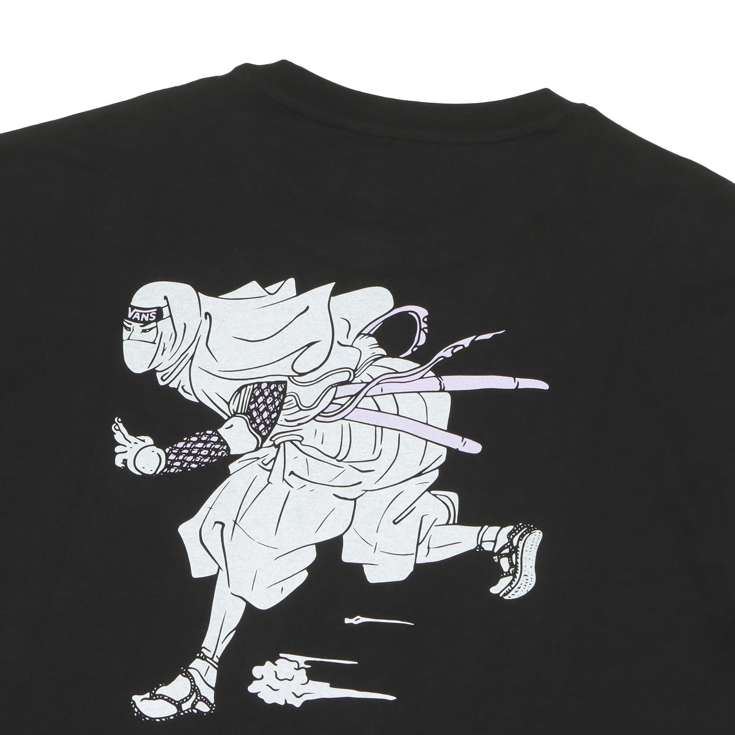 VANS】 ヴァンズ NINJA SS TEE ショートスリーブ VN0011YDBLK ABC-MART