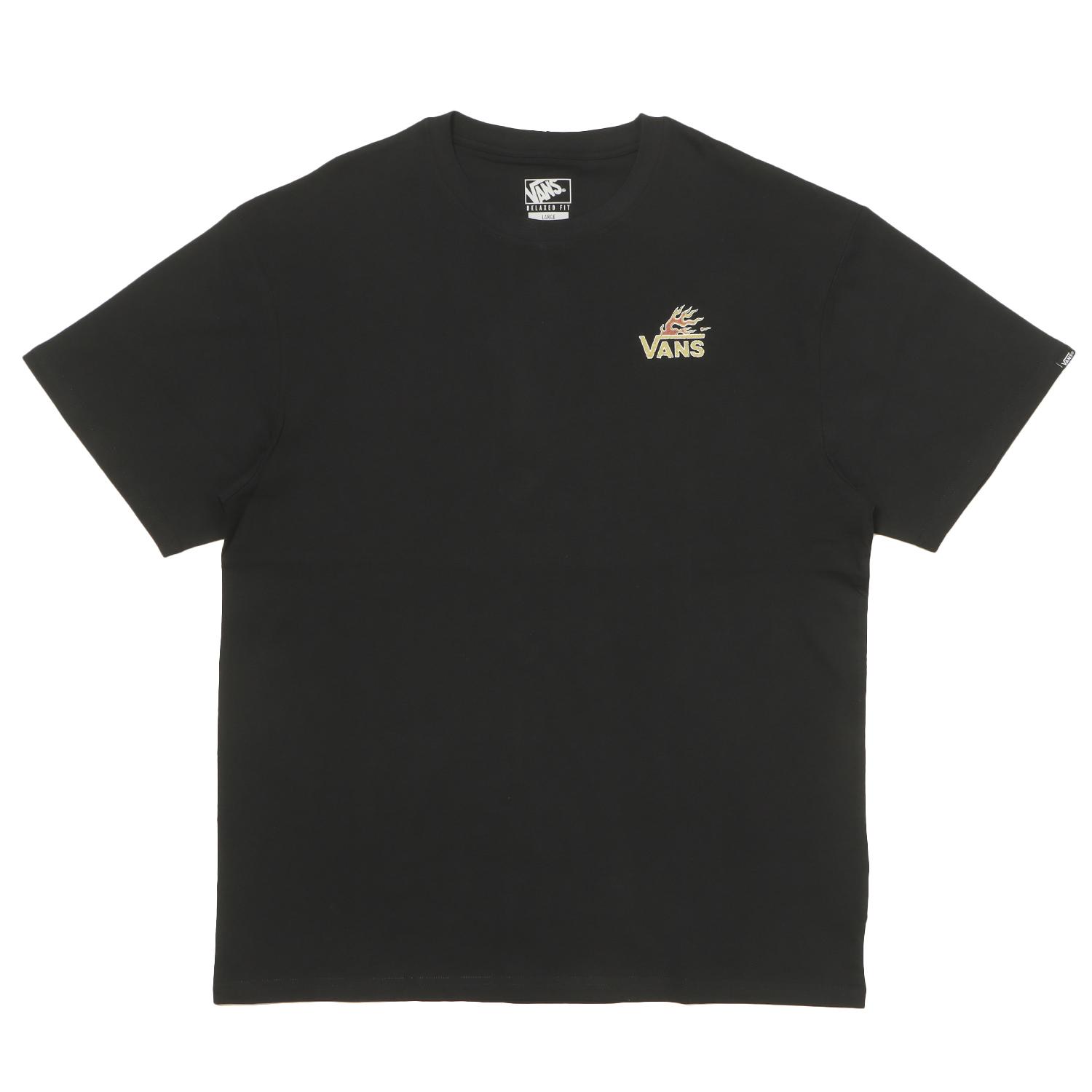 �yVANS�z ���@���Y AUTHENTIC 1 SS TEE �V���[�g�X���[�u VN0011YEBLK ABC-MART���� BLACK