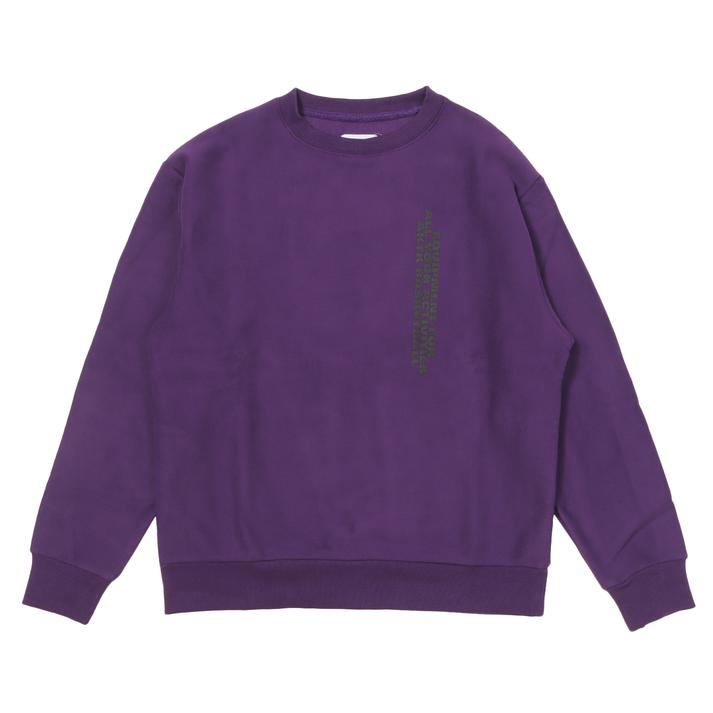AKTR WILD-CARD SWEAT CREW NECK PURPLE