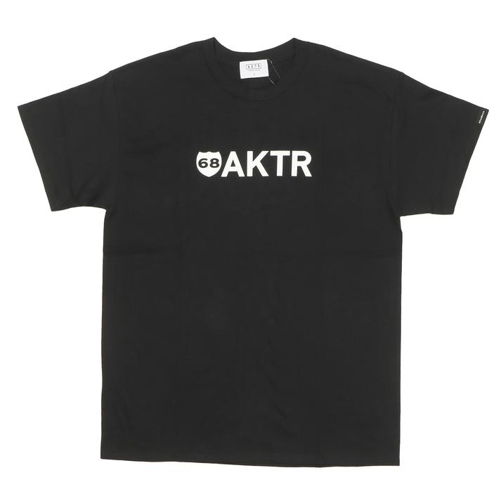 AKTR 68xAKTR LOGO TEE BLACK