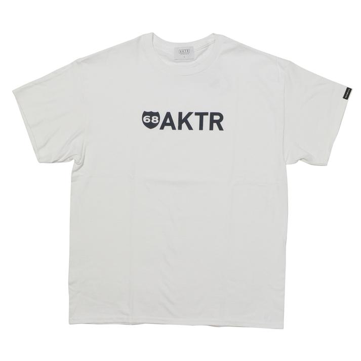 AKTR 68xAKTR LOGO TEE WHITE