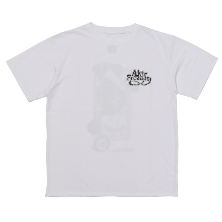 AKTR FREEDOM GRAPHIC LOOSE FIT TEE WHITE